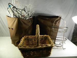 Hampers, Hangers, More