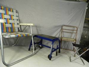 Rolling Step Stool and More
