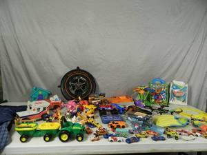 Hot Wheels, John Deere, Paw Patrol, More