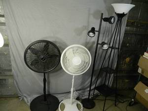 2 Lights and 2 Fans