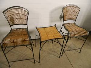Chairs and End Table