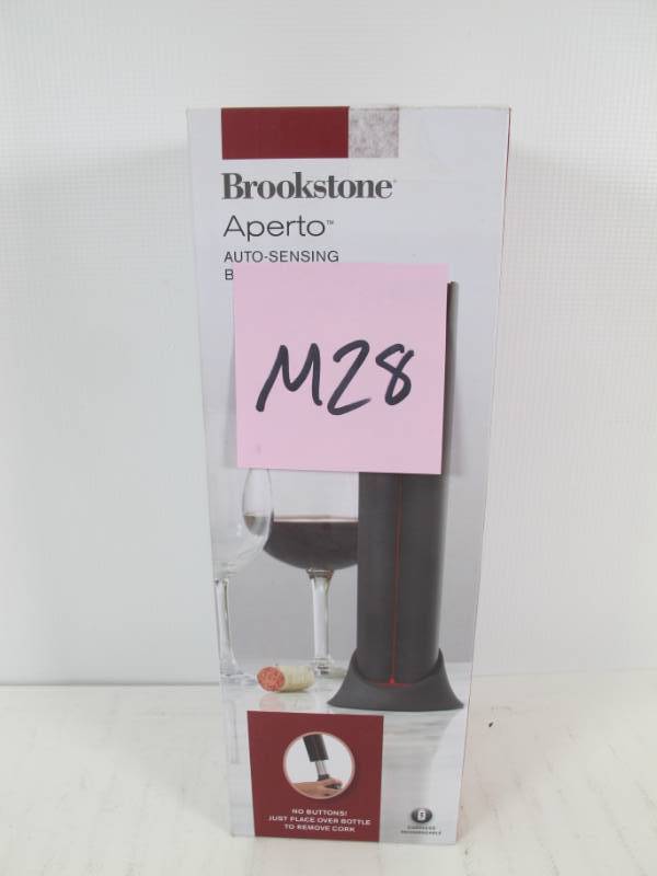 Brookstone Aperto the Amazing Button free Magic Wine Bottle