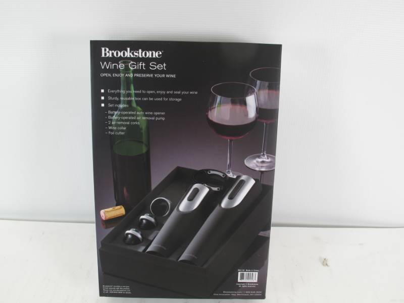 Brookstone Automatic Wine Gift Set Sky s the Limit with NINJA