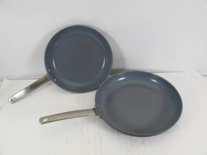 lot M20 image: Green Pan Ceramic Non-Stick Skillet Set