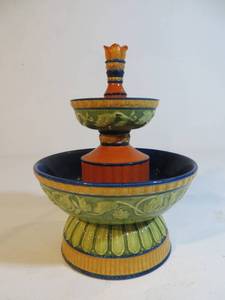 lot 63 image: Painted Fountain