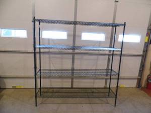 lot 80 image: Green Metro Style Rack