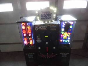 lot 85 image: Glow Machine Vending Machine