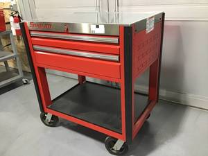 lot 3 image: Snap On KRSC100PBO Tool Cart