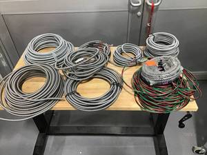 lot 12 image: Lot of Electrical Wire - BX - Romex