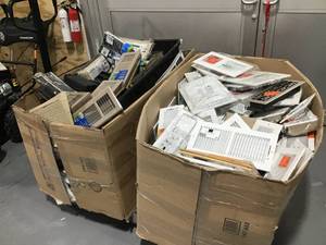 lot 26 image: Two huge boxes of Vent register covers