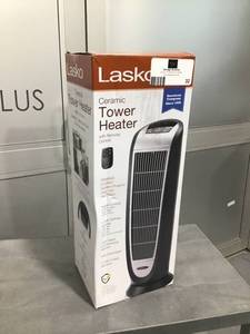 lot 32 image: LASKO Ceramic Tower Heater - Still in box
