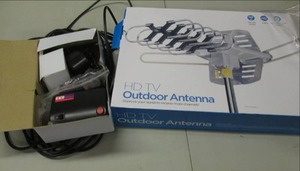 HDTV Outdoor TV Antennae, Power Sup...