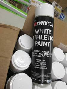 12- 18 oz Cans of Athletic Paint...