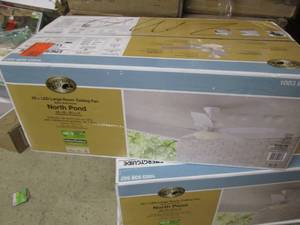 Hampton Bay North Pond 52 in. LED O...