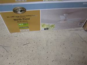 Hampton Bay North Pond 52 in. LED O...