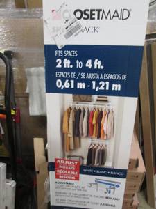 ClosetMaid ShelfTrack 2 ft. to 4 ft...
