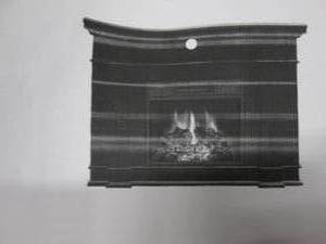Electric Fireplace Mantel - no inse...
