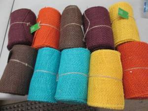 10 Rolls of Burlap 5.5 inches x 15 ...