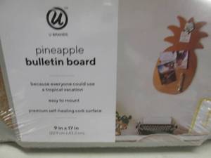 6 Pineapple  Bulletin Boards...