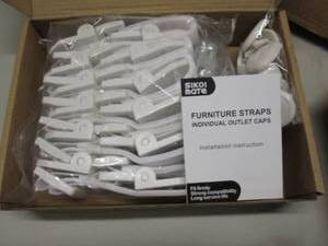 4 Boxes Furniture Straps & Outlet C...