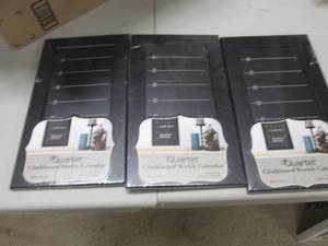 3 Quartet Chalkboard Weekly Calenda...