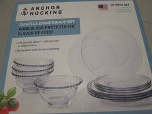 Anchor Hocking 12 pc Isabella Dinne...