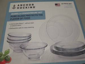 Anchor Hocking 12 pc Isabella Dinne...