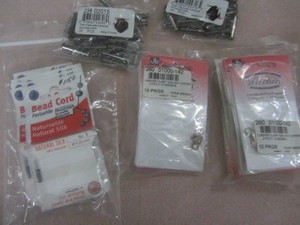Tube Clasps, Bead Cord, Lobster Clasps