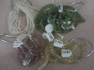 Glass Beads Faceted Rounds, Rondelles & Ovals