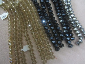 Faceted Rondelles