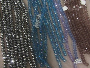 Faceted Rondelles