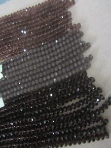 Faceted Rondelles