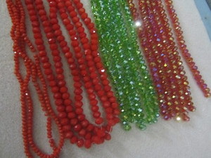 Faceted Rondelles