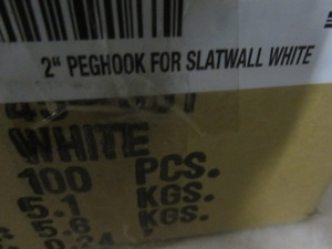 Slatwall Hooks, 2