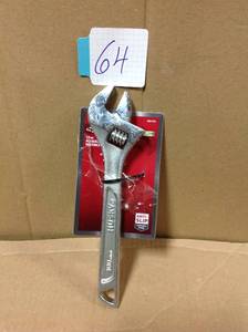 lot 64 image: Husky 12 in. Double Speed Adjustable Wrenchin good condition