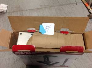 lot 77 image: Husky Pneumatic 3-in-1 15.5 and 16 Gauge 2 in. Flooring Nailer and Stapler with Quick Jam Releasein good condition