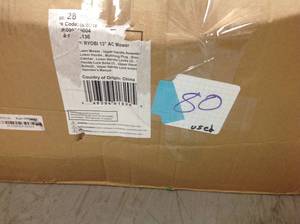 lot 80 image: 13 in. 11 Amp Corded Electric Walk Behind Push Mower USEDin good condition