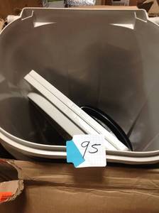 lot 95 image: 55 Gal. Rain Barrelin good condition