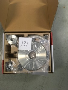 lot 131 image: Pfister Brea Single-Handle 3-Spray Tub and Shower Faucet in Brushed Nickel with Waterfall Spout (Valve Included) in very good condition