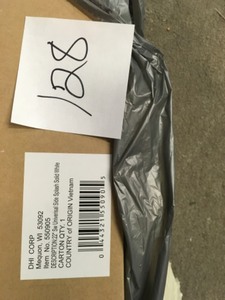 lot 128 image: Design House 21-15 in. Cultured Marble Universal Sidesplash in Solid White not used