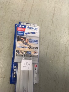 lot 134 image: Kreg 48 in. Accu-Cut Aluminum Circular Saw Track in good condition