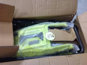 lot 11 image: Ryobi 13 in. 11 Amp Corded Electric Walk Behind Push Mowerin good condition