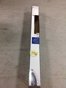 lot 83 image: Glacier Bay Shower Curtain Rods NeverRust 72 in. Rust Proof No Tools Aluminum Tein good condition