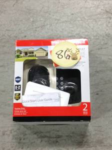 lot 86 image: Honeywell Oil Rubbed Bronze Single-Cylinder Deadbolt 1-Cylinder Lighted Keypadin good condition