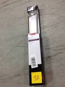lot 92 image: Mandara 24 in. Towel Bar in Brushed Nickel not used