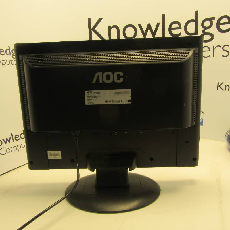 lot 11 image: AOC  22 in LCD Monitor Tested Working