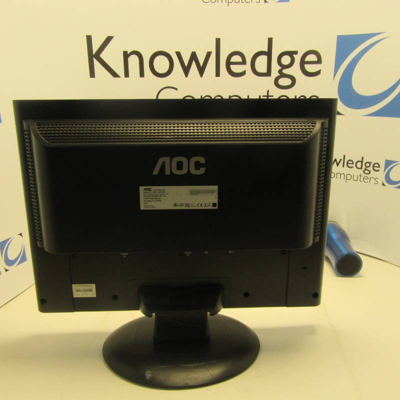 lot 13 image: AOC  22 in LCD Monitor Tested Working