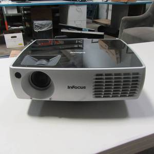 lot 6 image: InFocus Projector Part Number IN3104 wpartial ceiling mount, HDMI