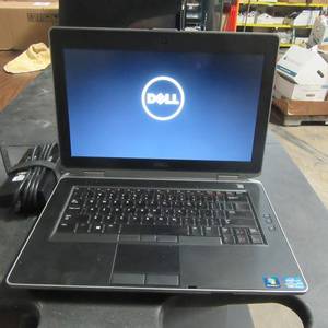 lot 7 image: Dell Laptop wpower adapter&nbspDellLatitude E6430 14 Core i5-3340M  2.70GHz 8GB RAM 320GB HDD No OS 