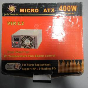 lot 28 image: Micro ATX 400W Power Supply